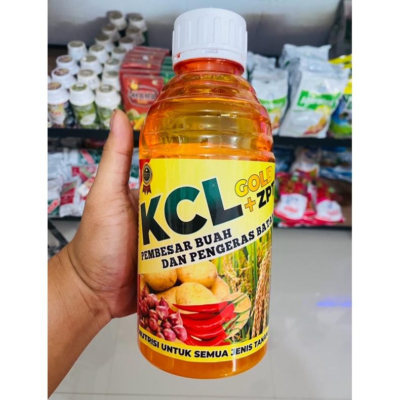 KCL gold + zpt pembesaran buah dan pengeras batang kemasan 1Liter original