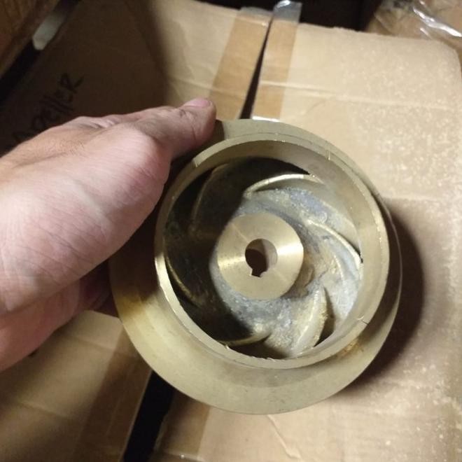 Kipas Impeller 403 / Impeller Kuningan / Impeller Pompa Irigasi