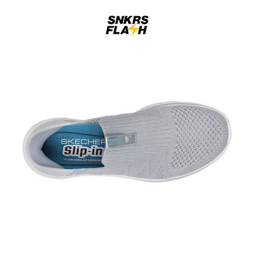 SKECHERS Go Walk 7 Grey Multi Sepatu Casual Wanita - 125222GYMT - Size 38