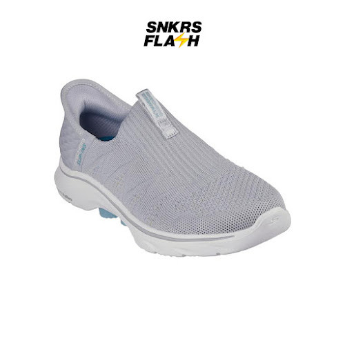 SKECHERS Go Walk 7 Grey Multi Sepatu Casual Wanita - 125222GYMT - Size 38