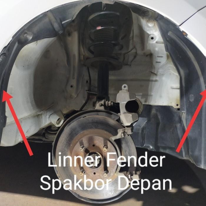 Liner Fender Spakbor Sepakbord Depan Yaris Vios Limo Gen 3 Original Terlariss 