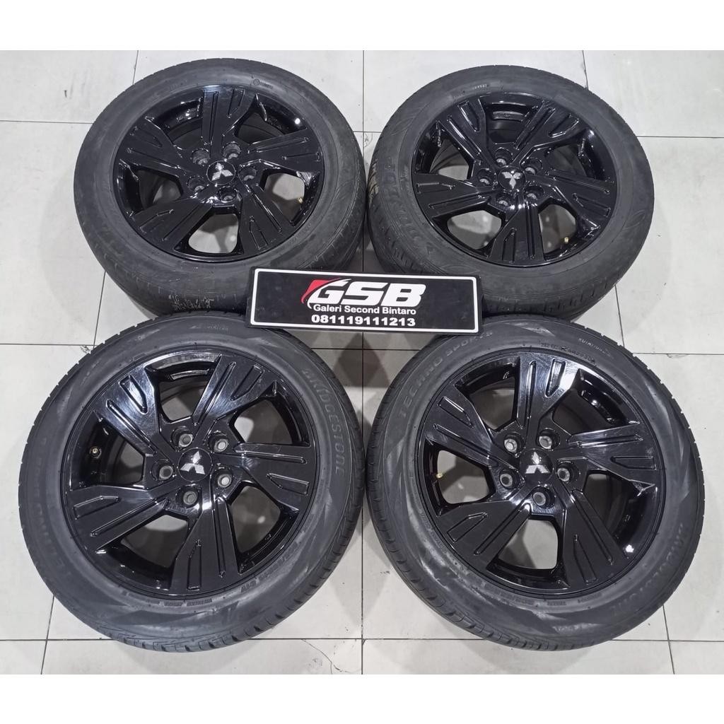 Velg Mobil Seken Std X-Pander R16X6,5 5X114 Et46 Black + Dunlop(2)Bs(2) 205 55 R16(70%)Spk,Rj