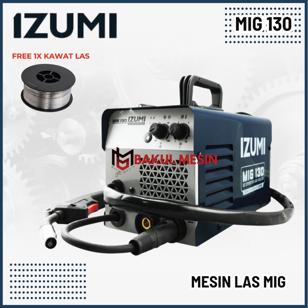 IZUMI MIG 130 travo trafo las mesin las listrik CO2 MIG130