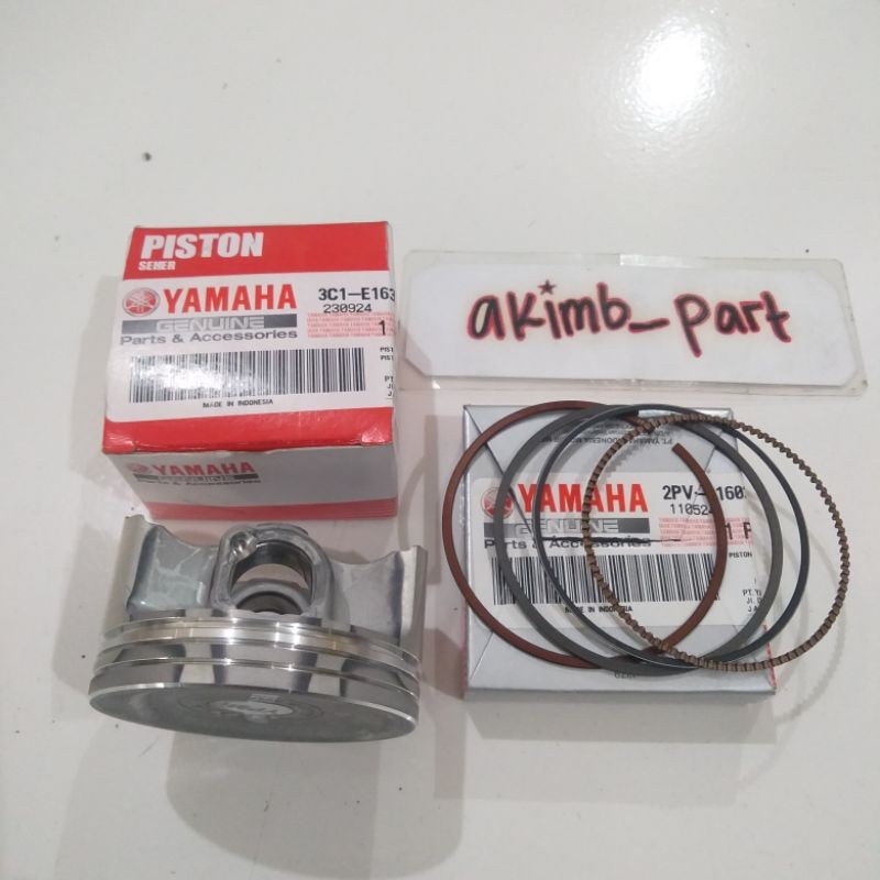 Piston + Ring piston Seker + Ring seker Standar STD Vixion old nda New Vixion NVL 3C1- Original