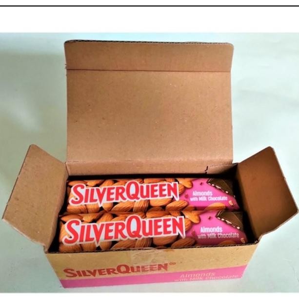 

Ready 1 Pack Silverqueen 25 Gr x 10 Pcs Expired Maret 2025