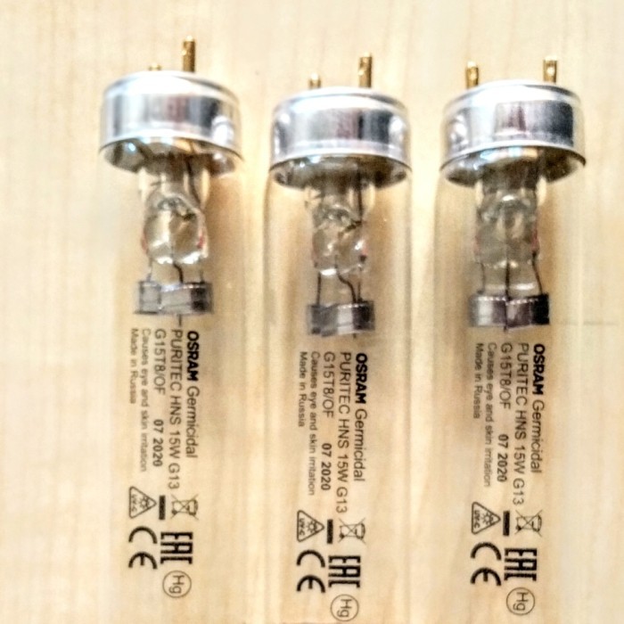 Murah jual uvc Osram TUV Lampu uv 15w ORI 15watt sterilizer 45cm Non COD