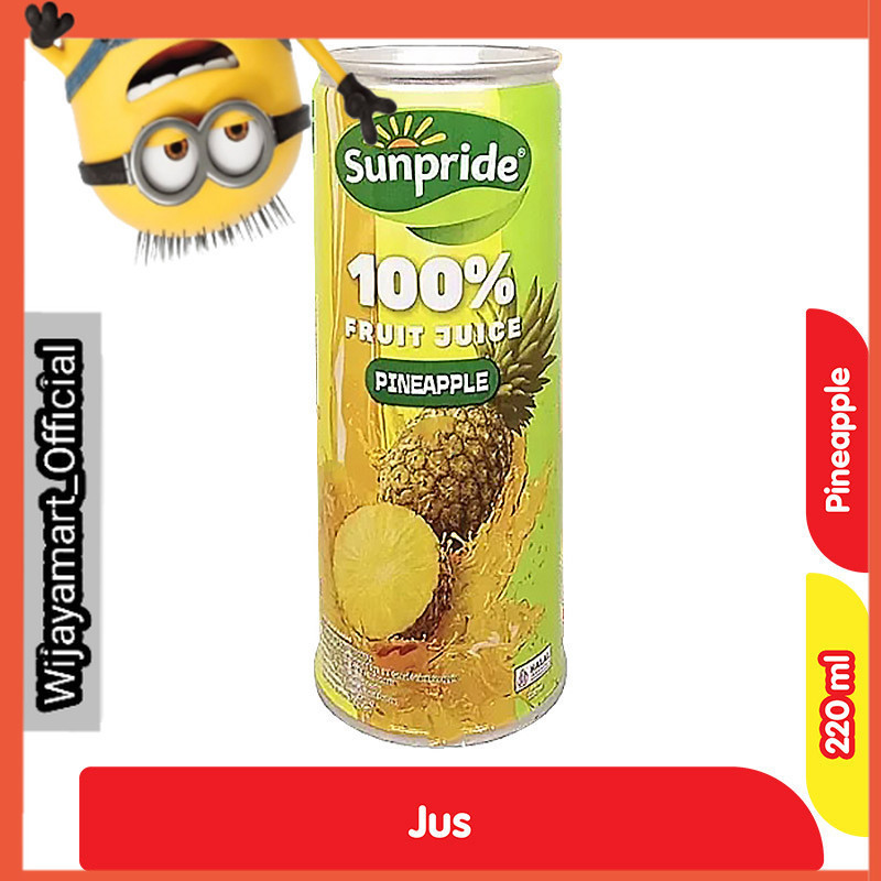 

Sunpride Jus Buah Nanas Kaleng 220 ml