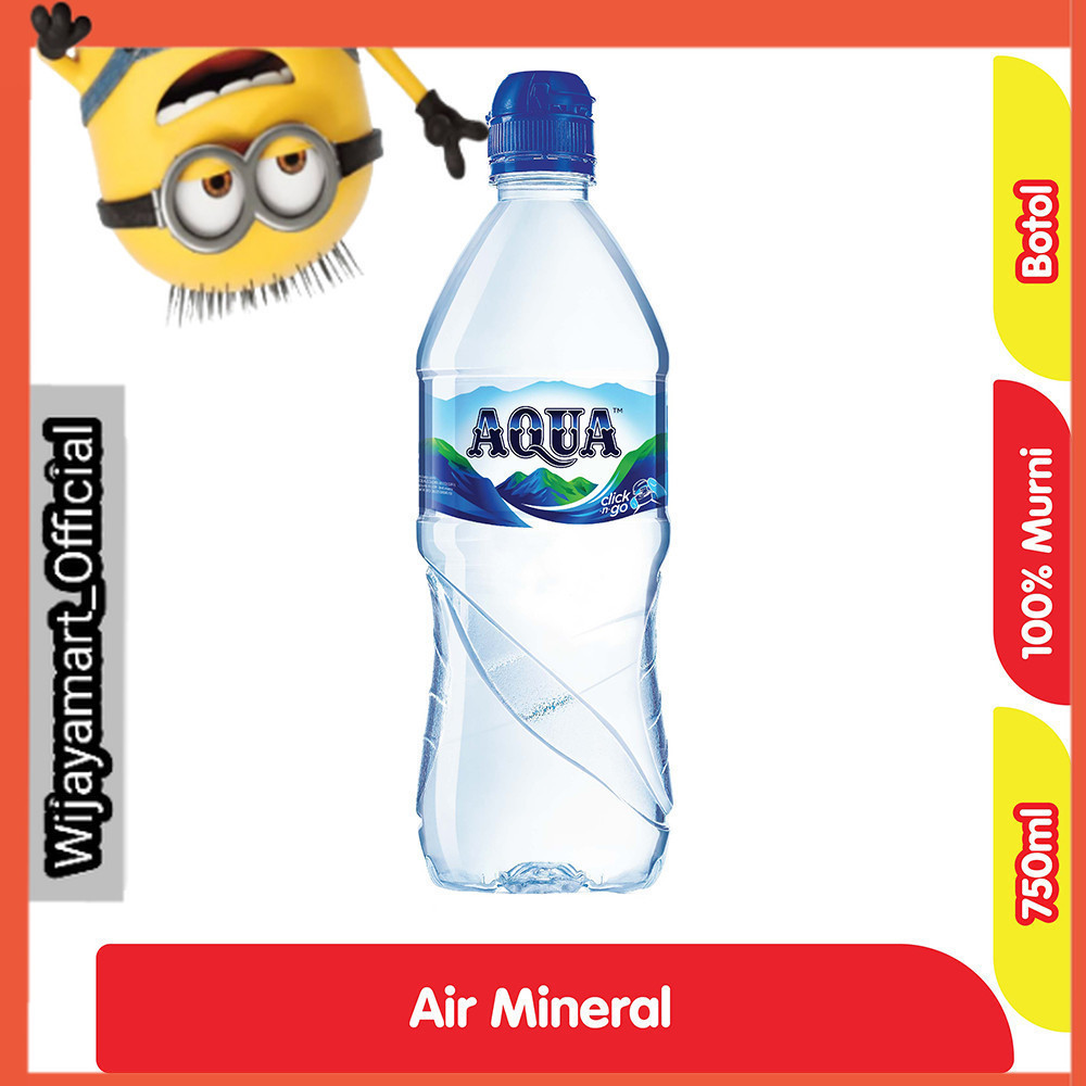 

Aqua Air Mineral Sport Cap Botol 750 ml