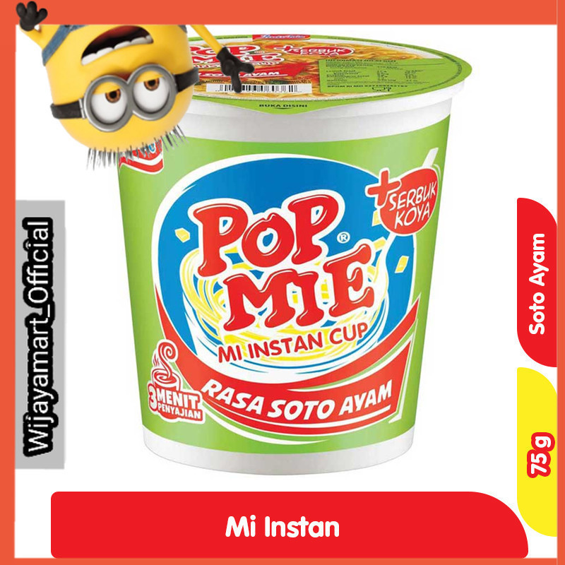 

Pop Mie Mi Instan Cup Soto Ayam 75 g