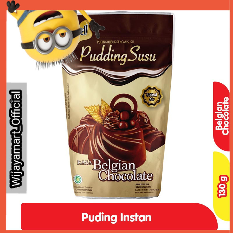 

Nutrijell Puding Instan Belgian Chocolate 130 g