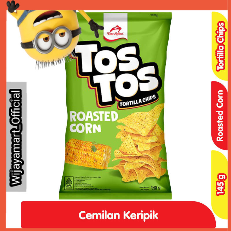 

Tos Tos Keripik Tortilla Jagung Bakar 145 g