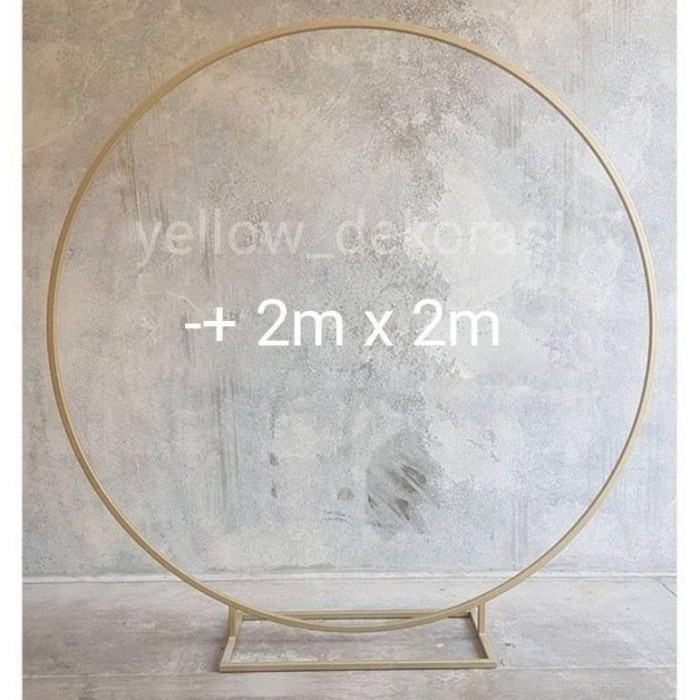 HOT SALE Lingkar Ring Besi Backdrop Dekor Wedding