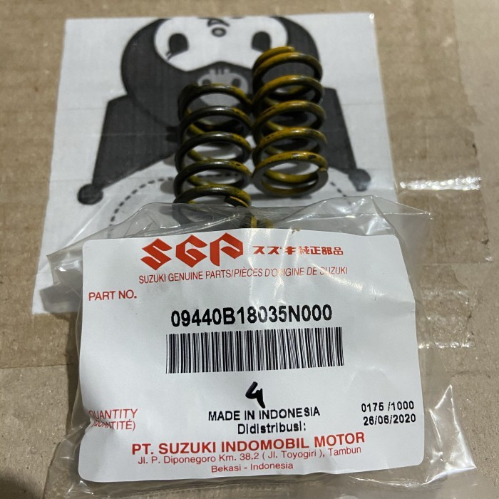 Ver Per Kampas Kopling Smash Spring Clutch Original Sgp