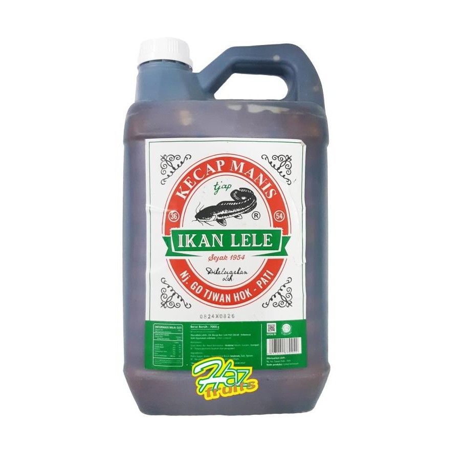 

Kecap Lele | Kecap Manis Sachet Cap Ikan Lele Jerigen 7 Kg