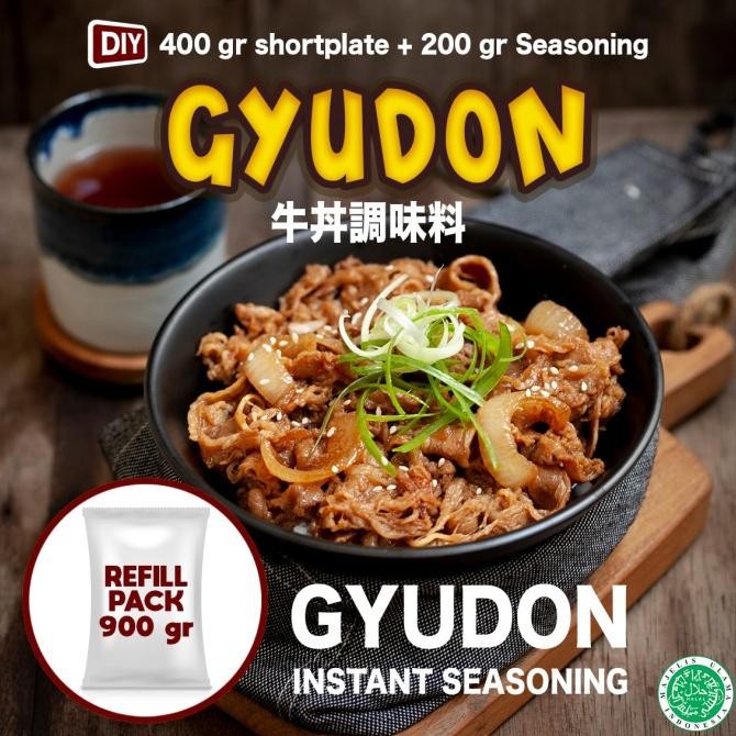 

Bumbu Instan Gyudon ( Japanese Beef Bowl ) ala Yoshinoya Refill Halal