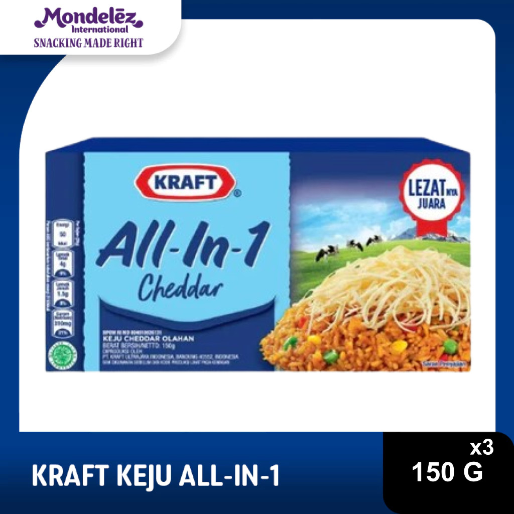 

Kraft ALL-IN-1 150G - Triple Pack