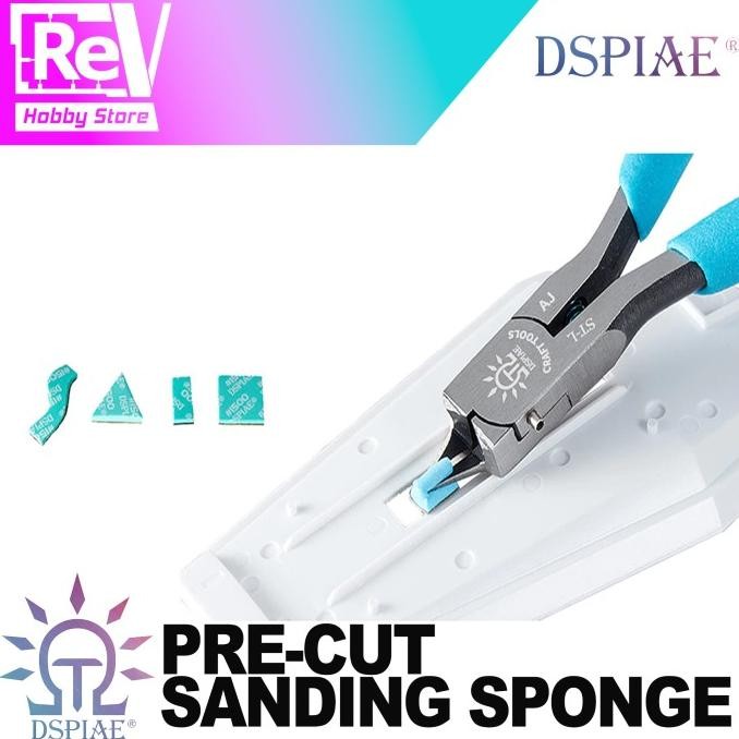 Dspiae Sanding Sponge Set 2 Amplas Gundam