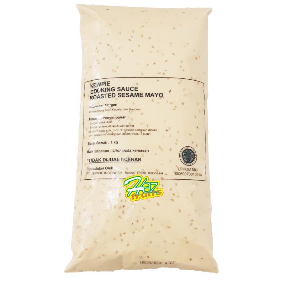 

Kewpie Cooking Sauce Roasted Sesame Mayo 1Kg