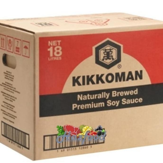 

KIKKOMAN NATURALLY BREWED PREMIUM SOY SAUCE 18 L