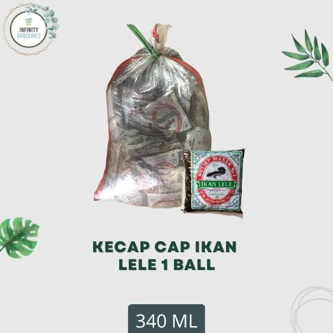

KECAP LELE / KECAP MANIS SACHET CAP IKAN LELE 340 ML 1 BALL MURAH !!