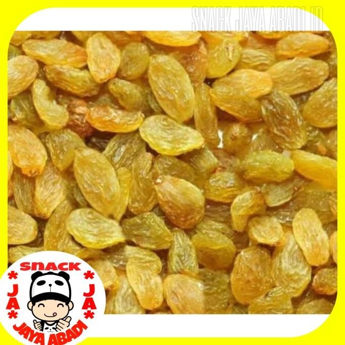 

Kismis Kuning Jumbo Asli Amerika 500 Gram / Genuine Golden Raisin USA [terbaik]