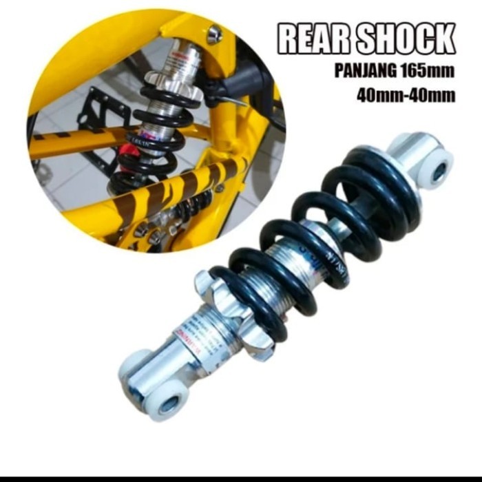 TERBARU Shock Frame MTB Real Shock suspensi Tengah sepeda 165mm KS 260