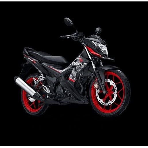 Promo Hgk Striping Honda Sonic 150R Hitam Doff 2018 Stiker Standar Lis R
