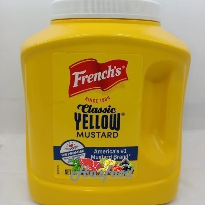 

french's classic yellow mustard 2,98kg 105 oz / yellow mustard paste