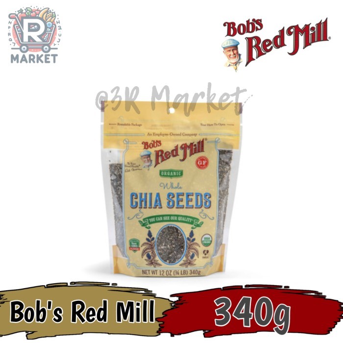 

BOB'S RED MILL ORGANIC WHOLE CHIA SEEDS