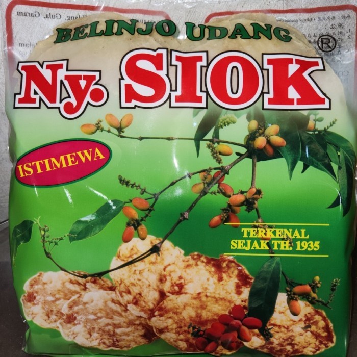 

EMPING NYONYA SIOK 200GRAM NY.SIOK BELINJO UDANG BLINJO