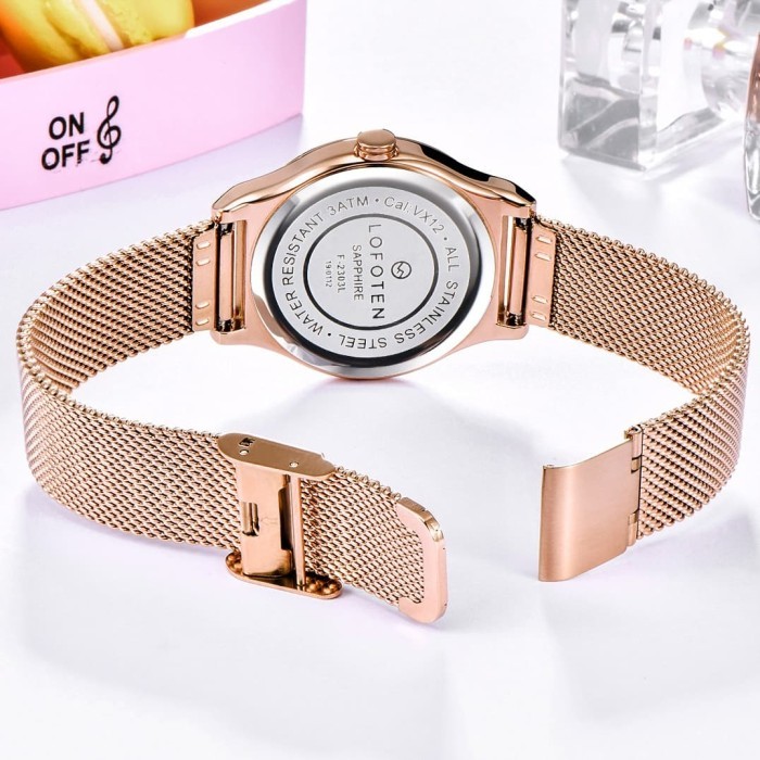 LOFOTEN WATCH - JAM TANGAN WANITA - SAPPHIRE - F-2303L - ORIGINAL