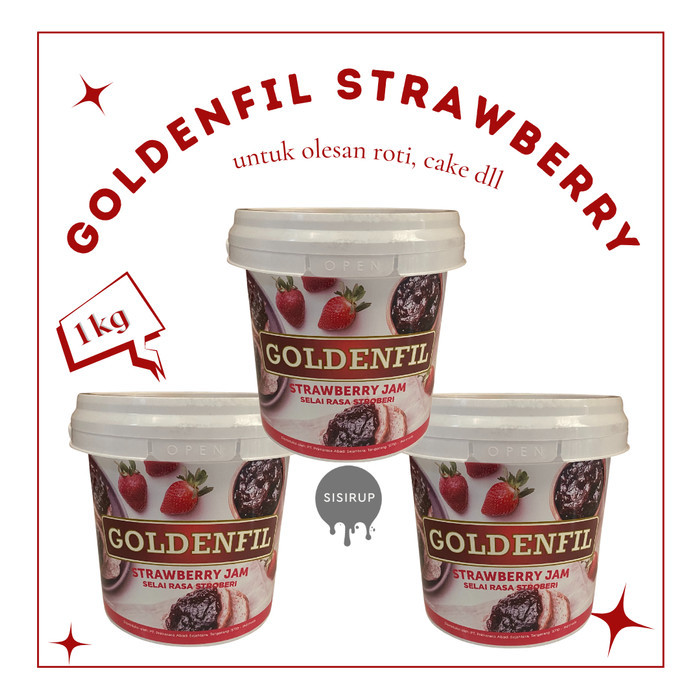 

Goldenfil Strawberry 1 Kg / Goldenfil