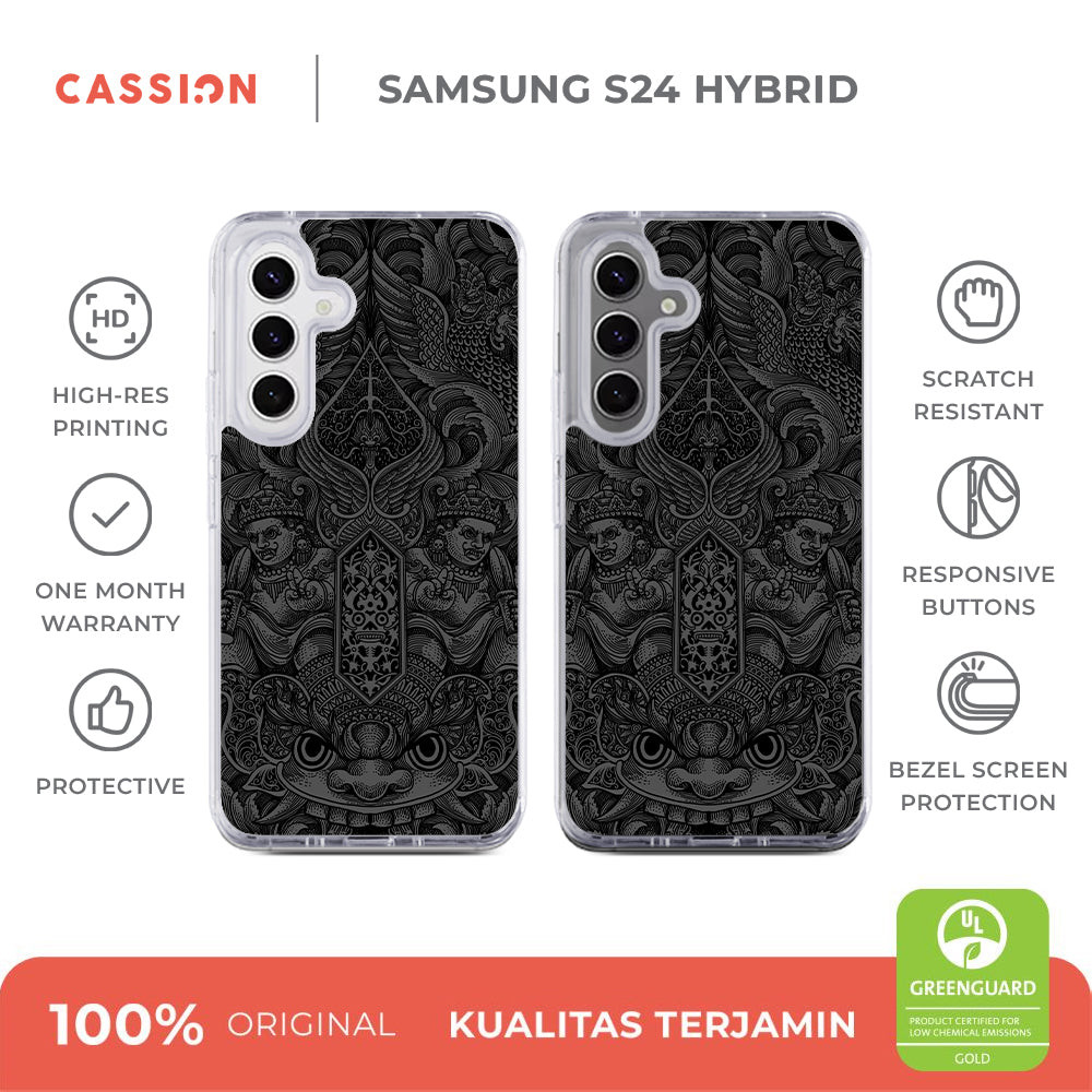 Hybrid Case For Samsung S24 S23 S22 S21 Note 20 Plus Ultra FE Cassion Degup Indonesia by CultureHero