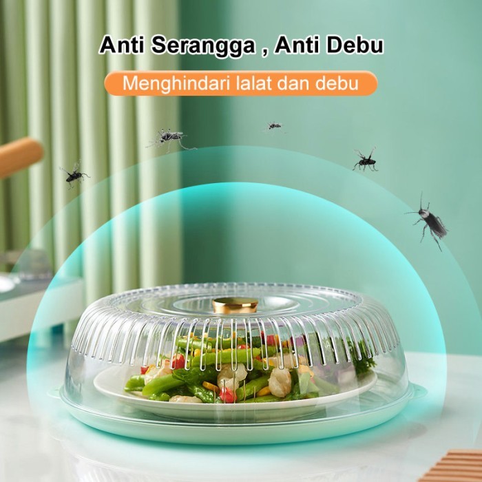 UPHOME Tudung Saji Susun utup Makanan Transparan Food Grade