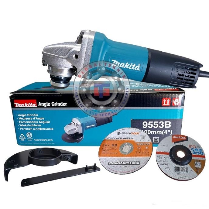 TERMURAH - Mesin Gerinda Tangan 4" Merk Makita 9553B Free Cutting 4" Original