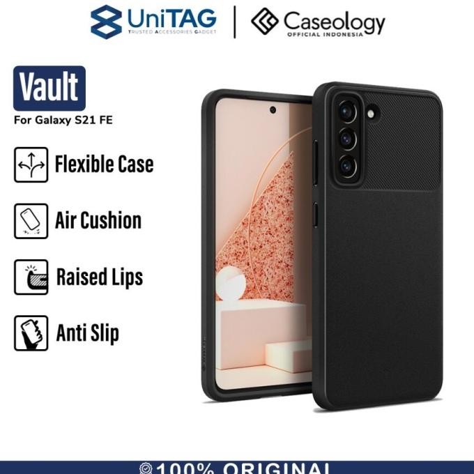 Sale Case Samsung Galaxy S21 Fe Caseology By Spigen Vault Silicone Softcase