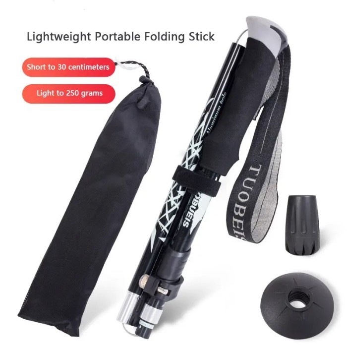 TREKKING POLE ULTRALIGHT TRACKING POLE LIPAT TREKKING POLE NATURHIKE TONGKAT PENDAKI