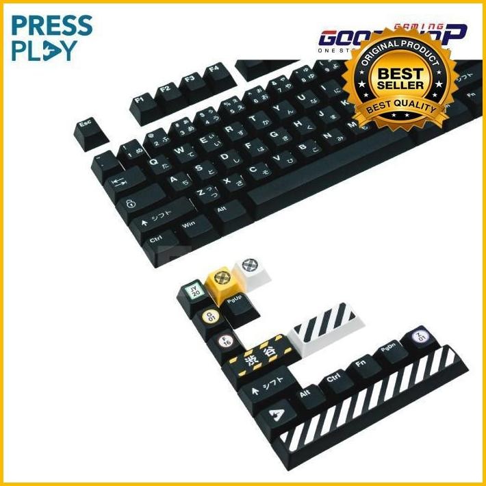 Ppbt Shibuya Pbt Dye Sub Keycap Set Japanese Root By Press Play Termurah 100 % Original