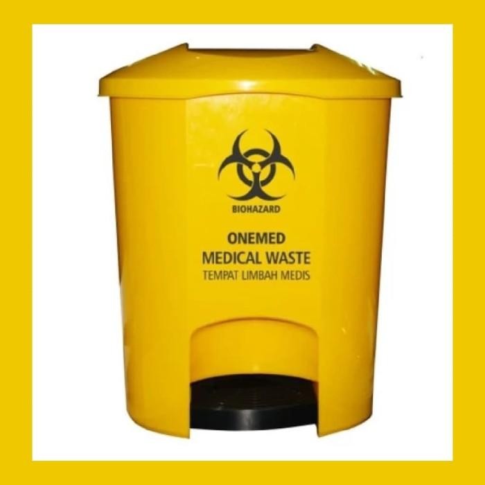 Tempat Sampah Injak Limbah Medis Dan Limbah Non Medis 36 Liter Terlaris 100 % Original