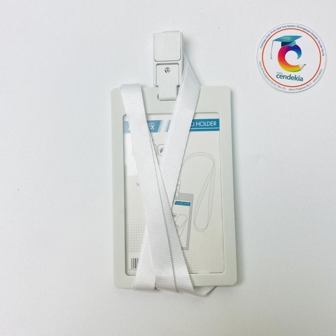 

{{{{}}] Name Tag ID Card BANTEX Portrait Tegak Tali