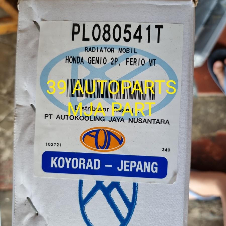Radiator Honda Civic Estilo Genio Verio Ferio Manual Koyorad