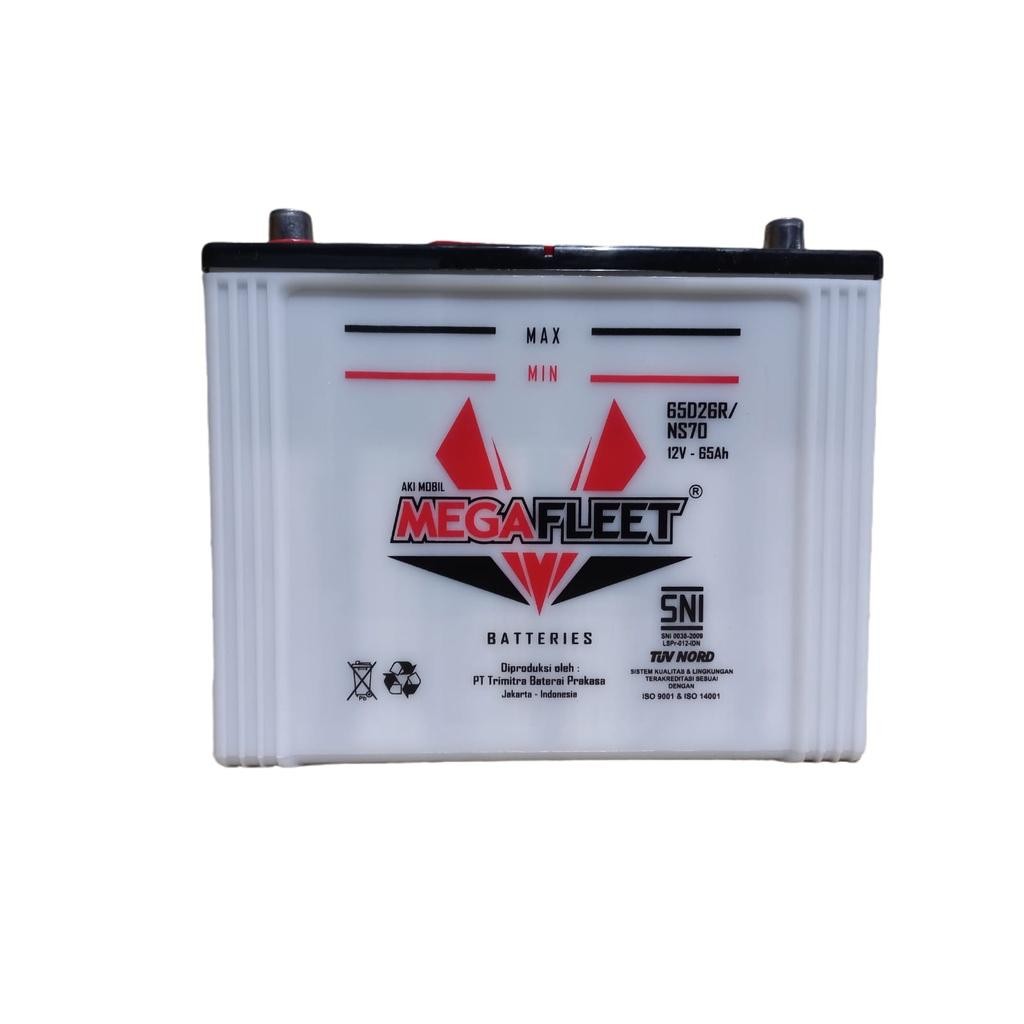 Megafleet Ns70 - 65D26R (65 Ampere) - Aki Mobil