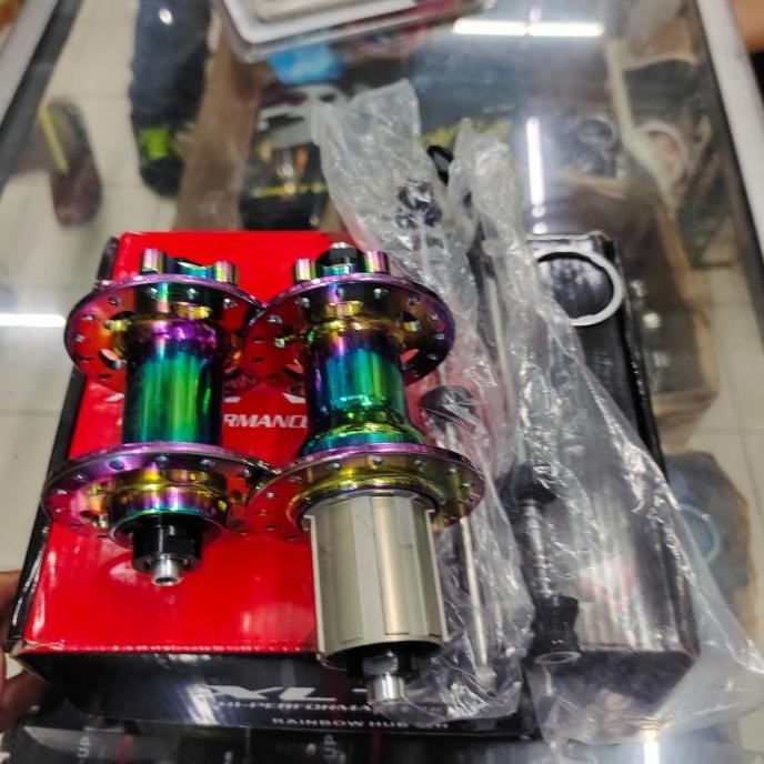 Hub free hub XLR 8 rainbow Disk The best