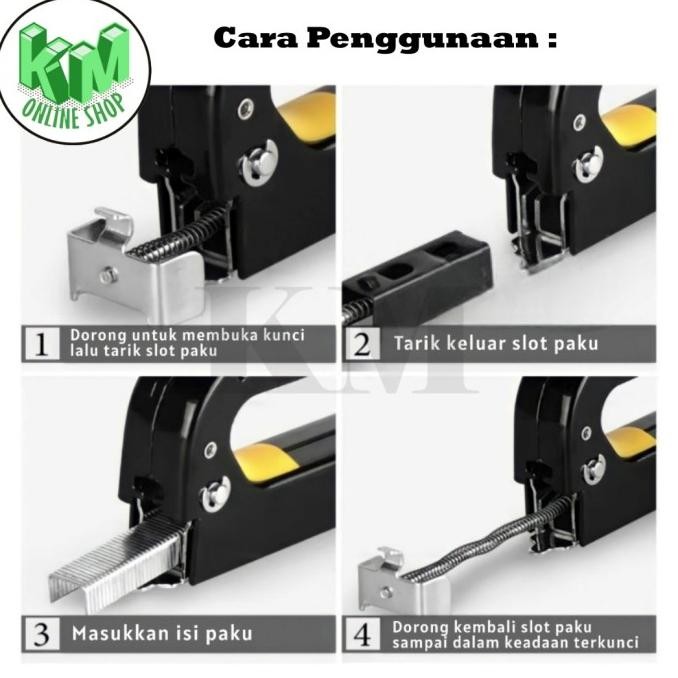 

Promo Stapler Gun 3 In 1 Staples Tembak Gun Tracker 3 Way Staples Gun COD