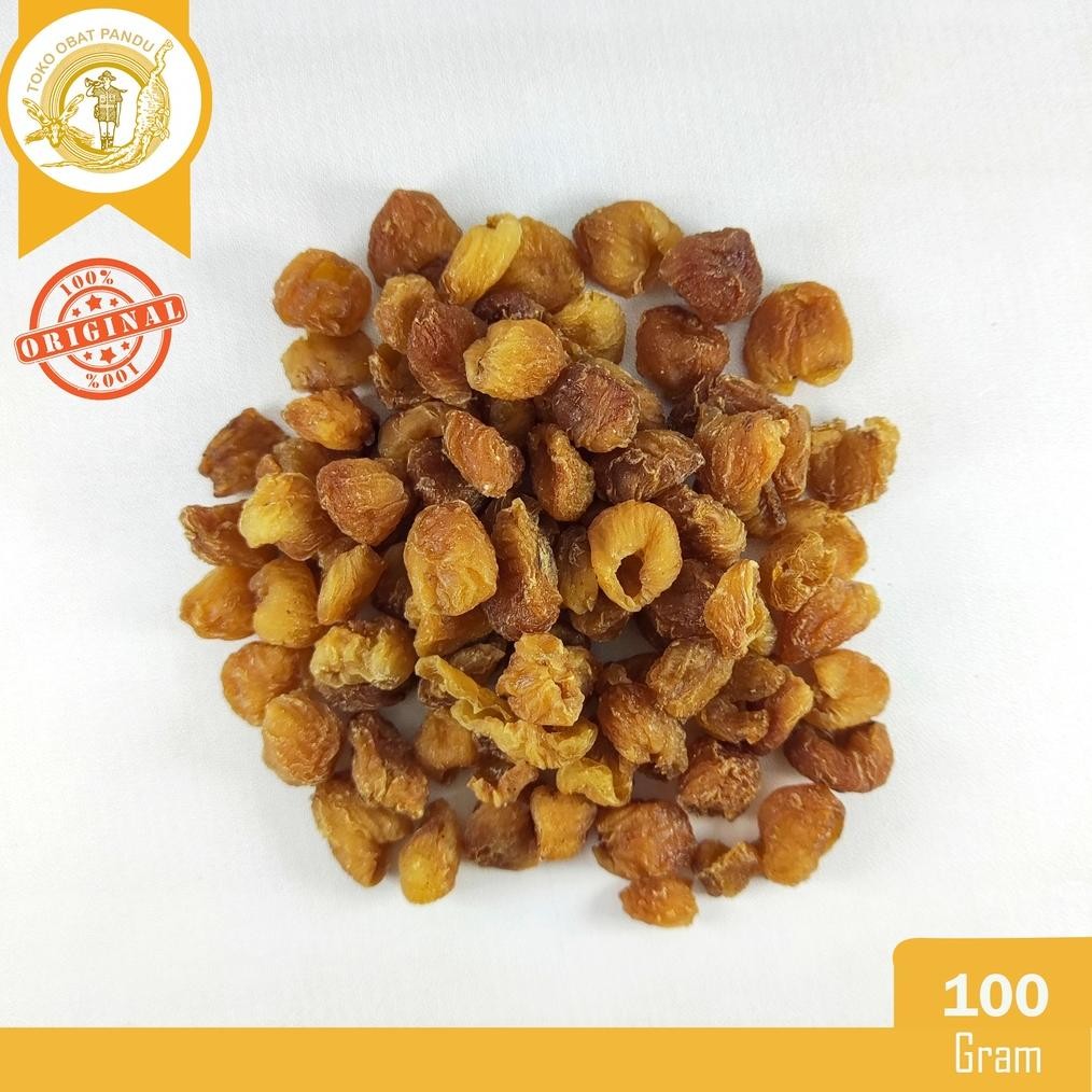 

LENGKENG KERING KUNING (100 gram) / LONGAN KERING / DRIED LONGAN