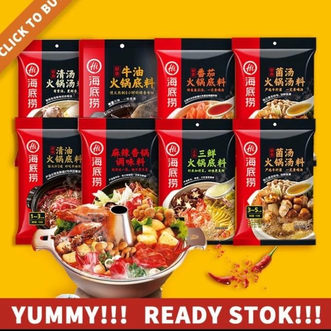 

HAIDILAO HOT POT/BUMBU HAIDILAO/BUMBU SHABU SHABU