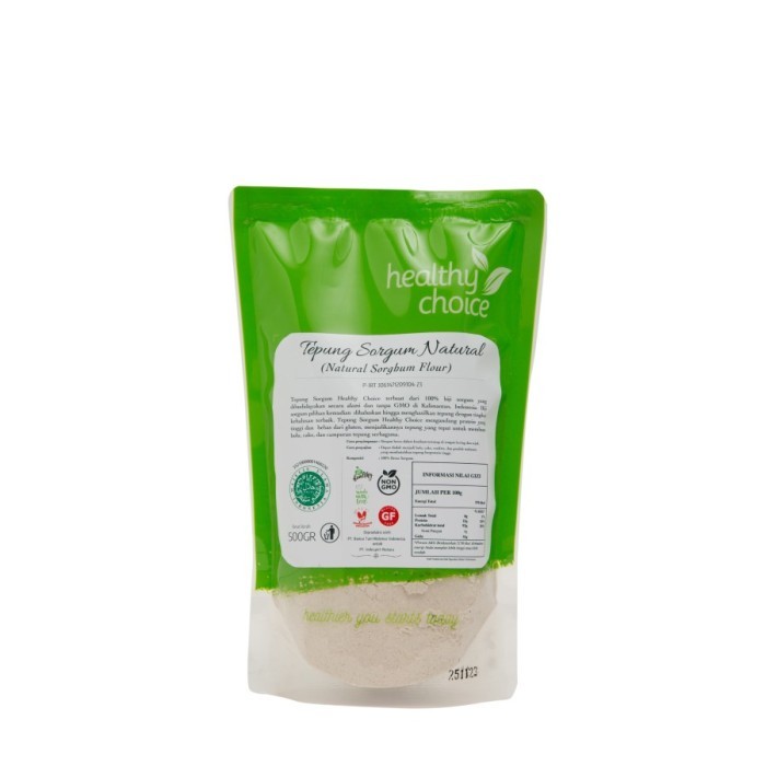 

Healthy Choice Tepung Sorgum Natural 500 gr