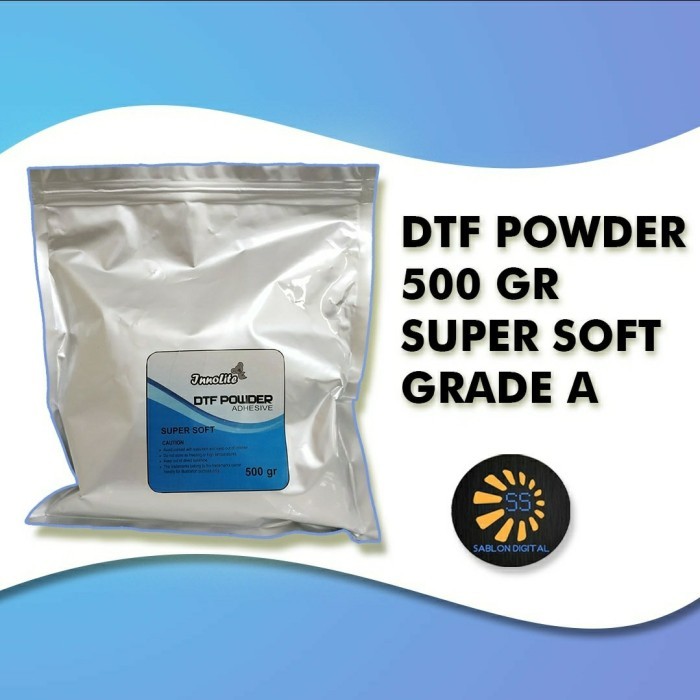 

Powder DTF Innolite Super soft ( Grade A) ukuran 1 KG