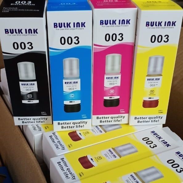 

TERLARIS! TINTA 003 BULK INK-1SET ORIGINAL Better Quality Better Life.