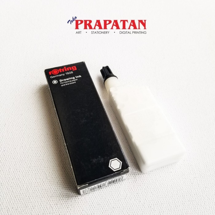 

Rotring Drawing Ink 23ml / Refill Tinta Rapido